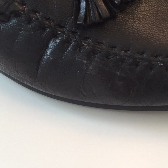 Bally leather tassel loafers. - Picture 3 of 8